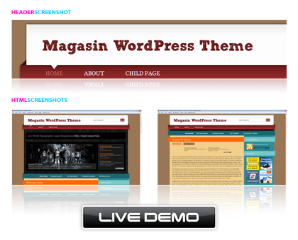 Free Wordpress theme - Magasin Diez