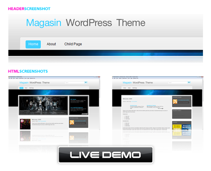 Free Wordpress theme - Magasin Nueve