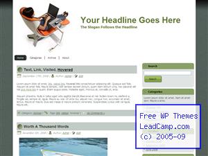 Surfing The Net Free WordPress Template / Themes