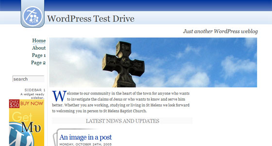 Delta ? Wordpress Theme for Churches