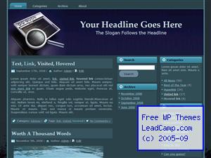 Internet Security Privacy Free WordPress Template / Themes