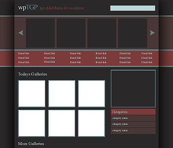 wpTGP Tgp Style Adult Wordpress Theme