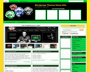 Online Casino Template 125
