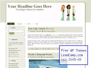 Hospital Healthcare Smiles Free WordPress Template / Themes