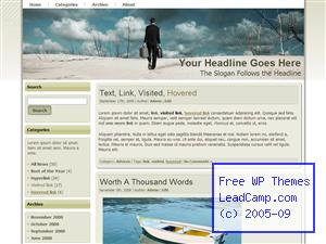 Business Travels Everywhere Free WordPress Template / Themes