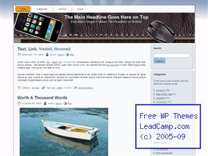 Iphone Computer Connect Free WordPress Templates / Themes