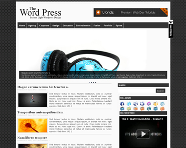 Wpress Magazine Style WordPress Theme
