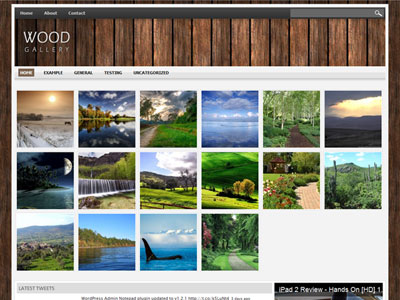 Wood Photo Gallery Screenshot