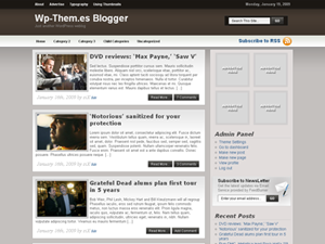 WordPress Themes Blogger